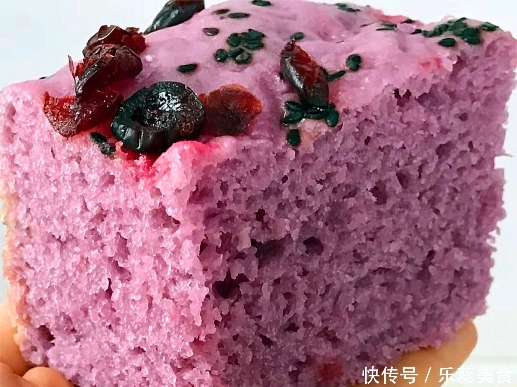 简单|做紫薯发糕其实很简单,掌握这个比例,发糕香甜松软可口